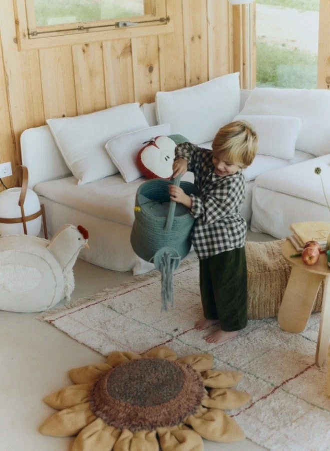 لورينا كانالز سلة تخزين علبة الري